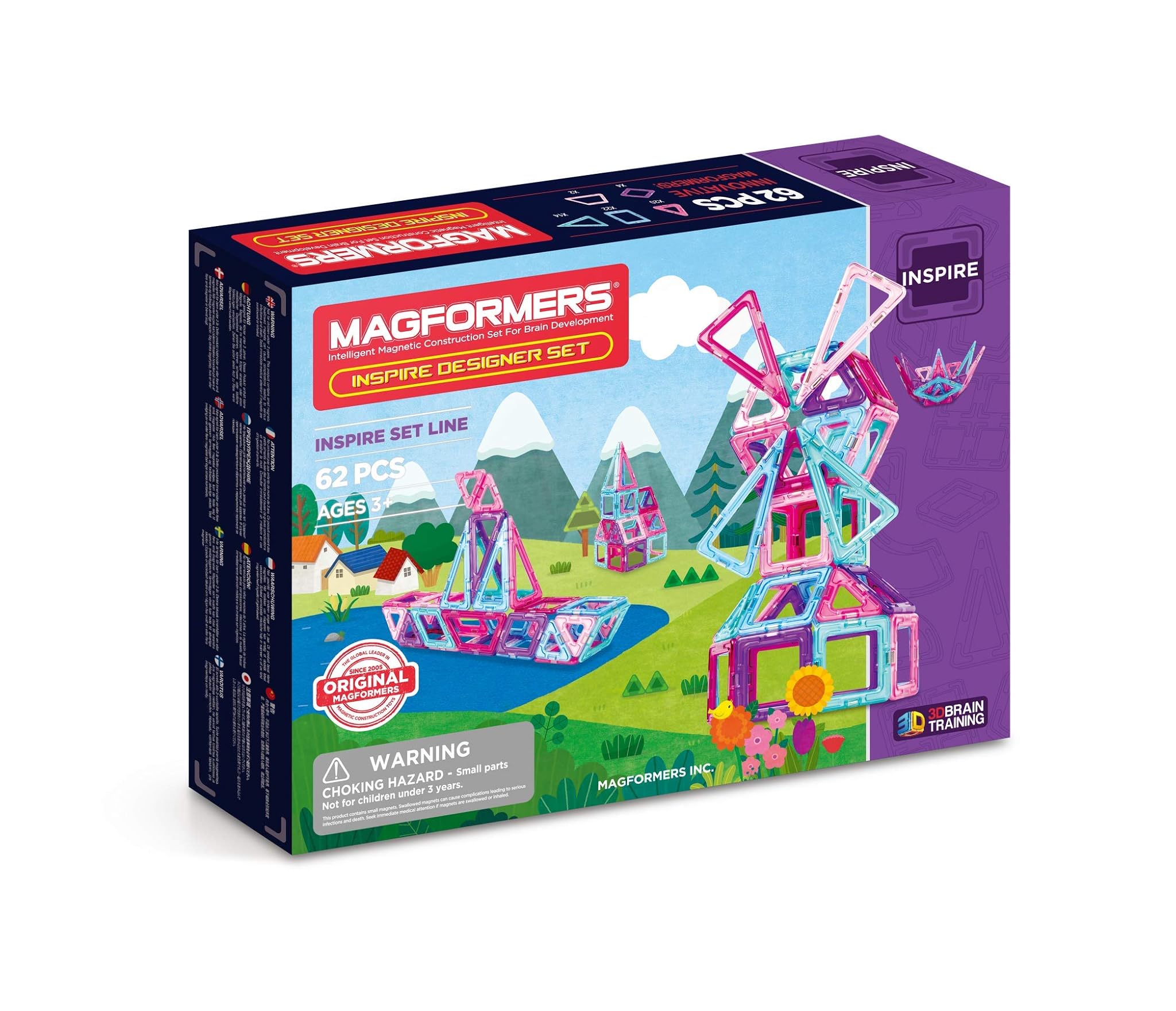 MAGFORMERS Inspire 278-45 - Set 62, colore: Blu