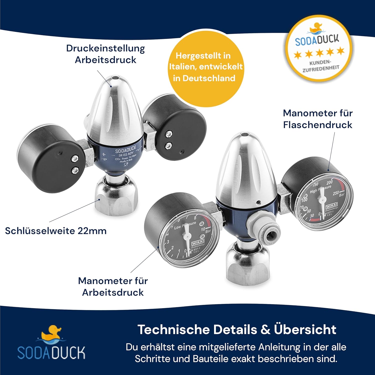 Riduttore Pressione CO2 per Quooker Cube - immagine 4