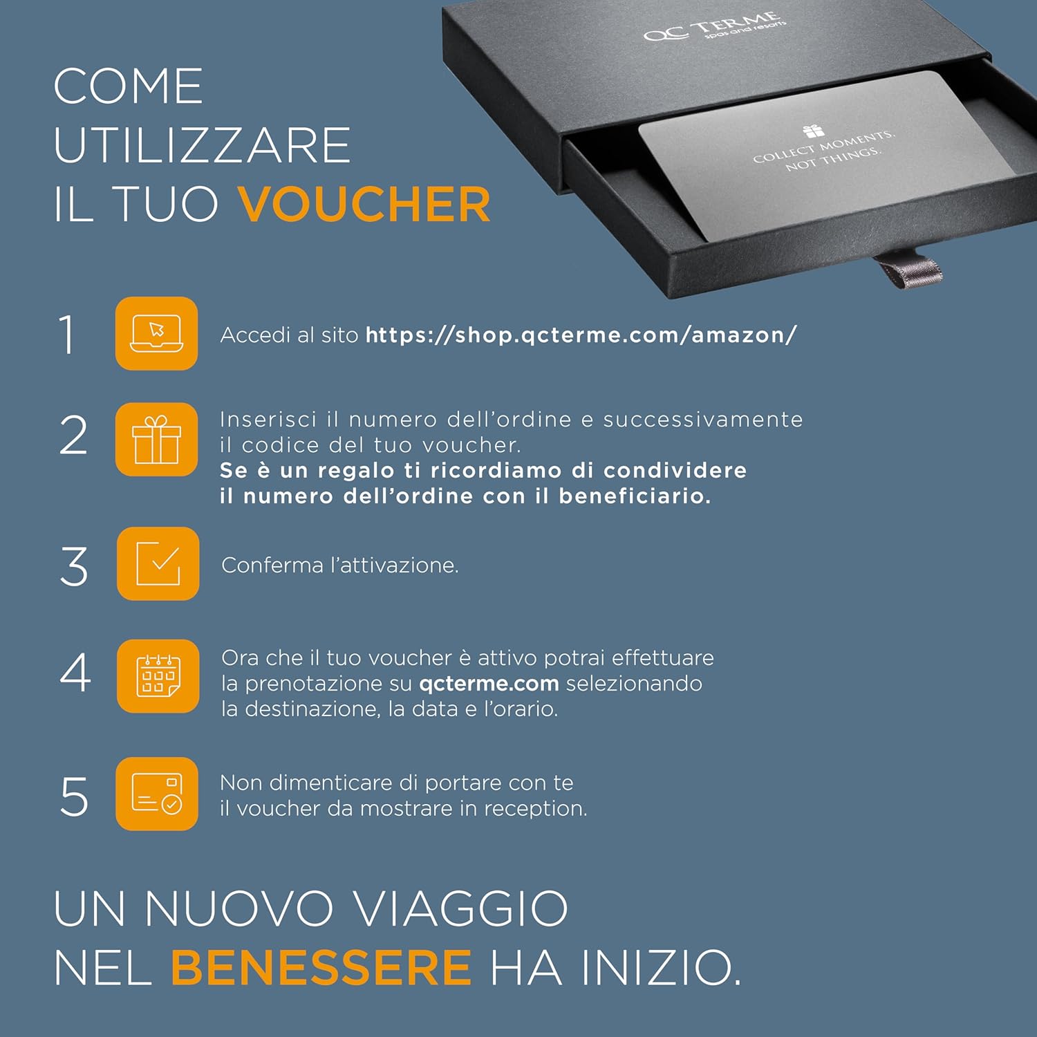 QC TERME INGRESSO GIORNALIERO - Cofanetto Regalo - immagine 4