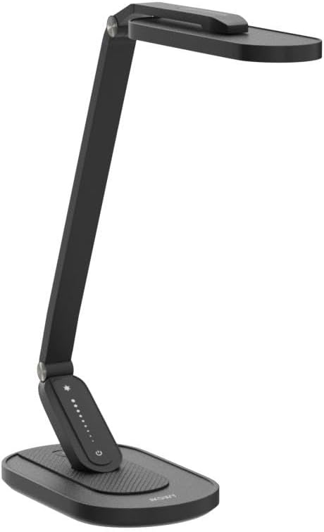 JKSWT Lampada da Scrivania LED, Nera - immagine 4