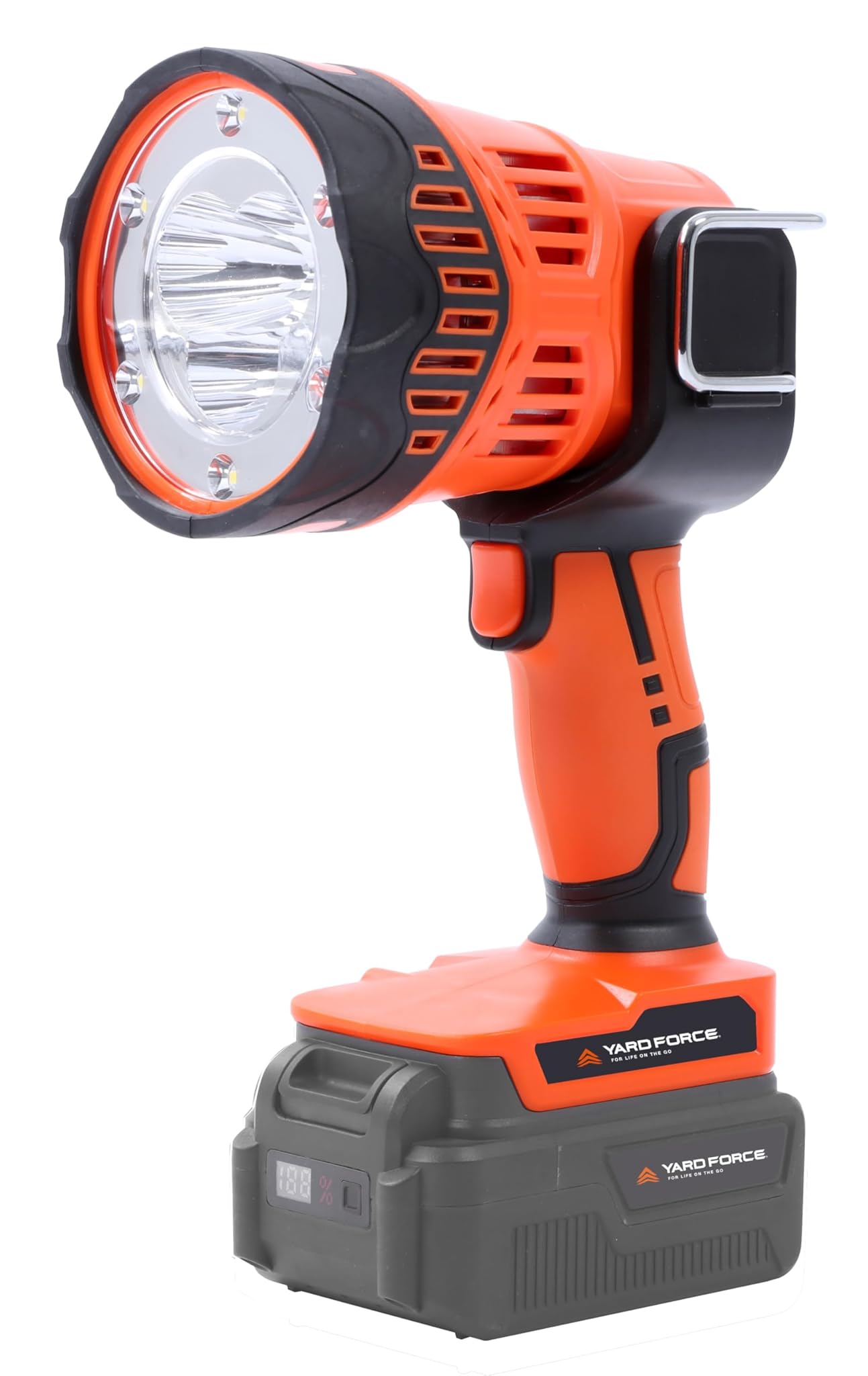 Yard Force Lampada da Lavoro a Batteria 20V LED