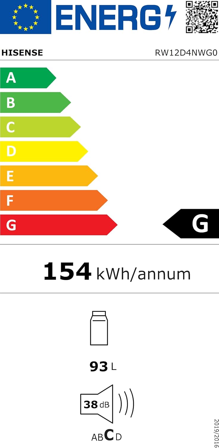 Hisense RW12D4NWG0 - Cantina Vino 30 Bottiglie - immagine 8