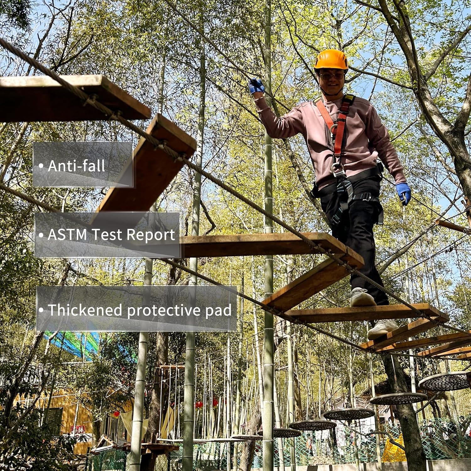 NewDoar Imbracatura Arrampicata Full Body - immagine 8