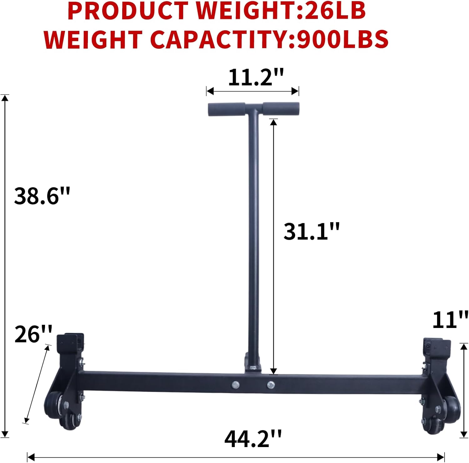 Fnktek Supporto Sollevamento Bilancieri Jack con Piattaforma - immagine 2