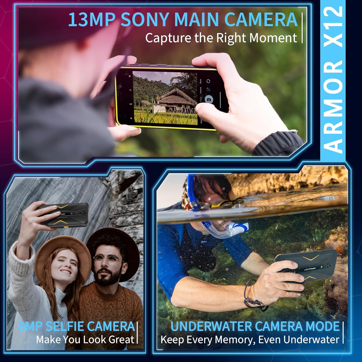 Ulefone Armor X12 - Smartphone Rugged Android 13 - immagine 5