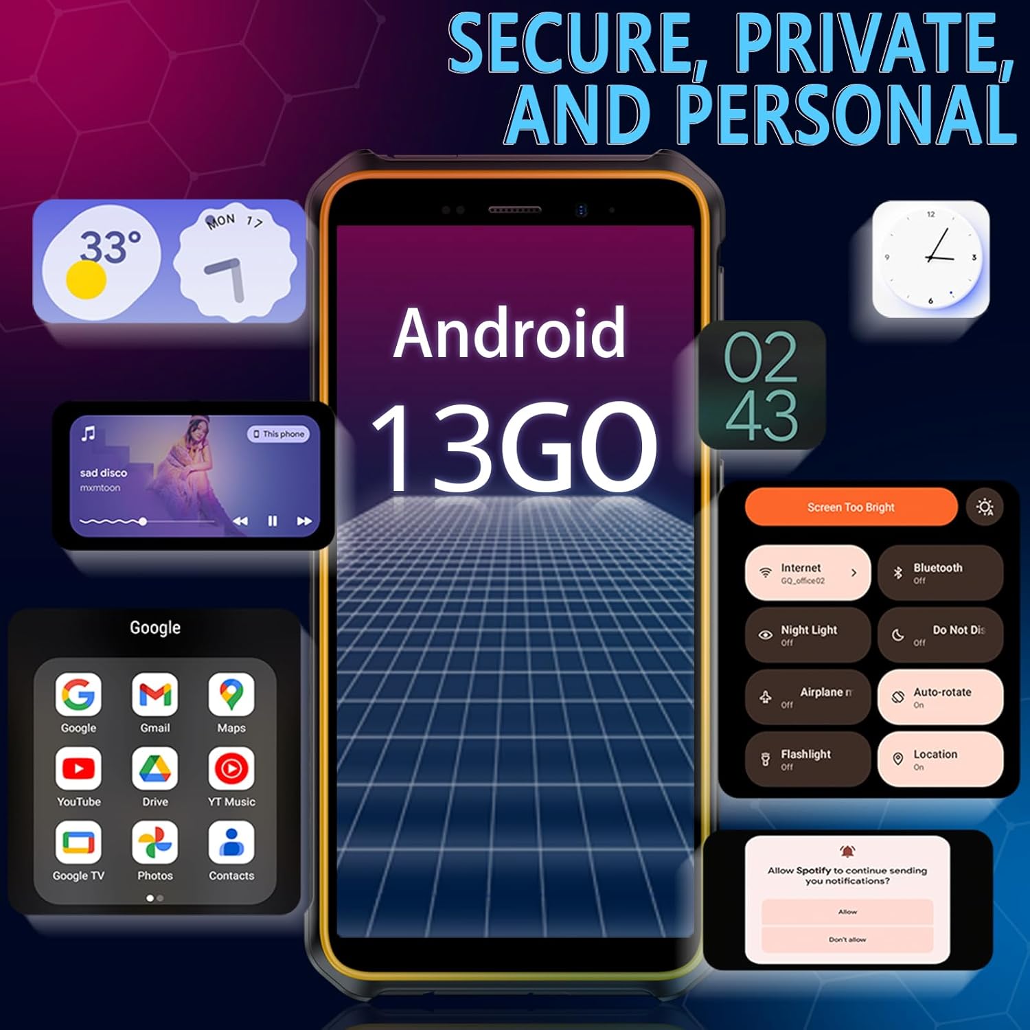 Ulefone Armor X12 - Smartphone Rugged Android 13 - immagine 6