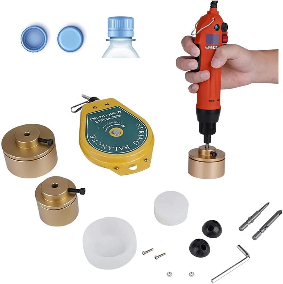 Fafeicy Tappatrice Elettrica Manuale Portatile 220V