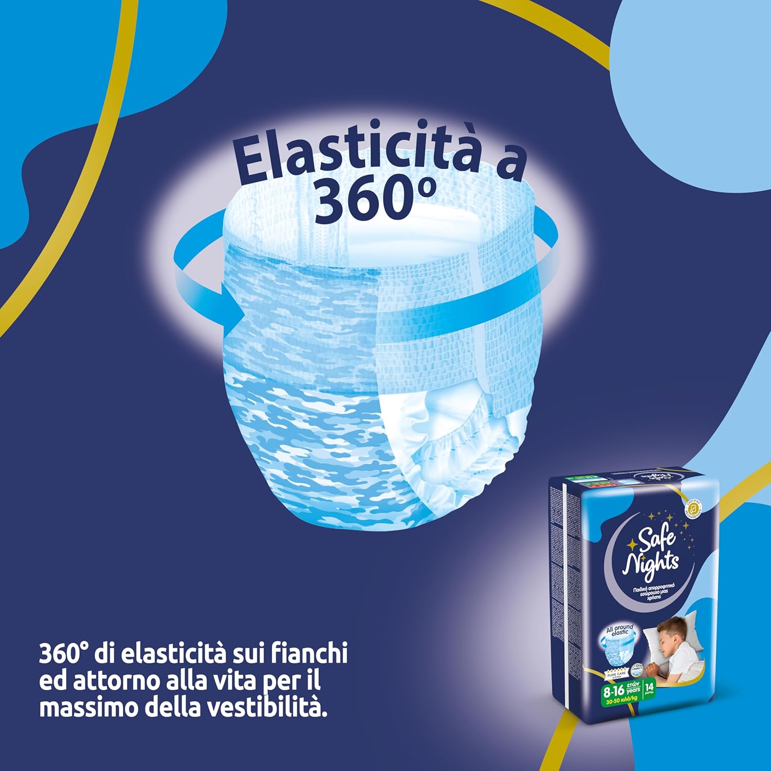 Babylino Safe Nights Boy - Mutandina Assorbente Notte - immagine 2