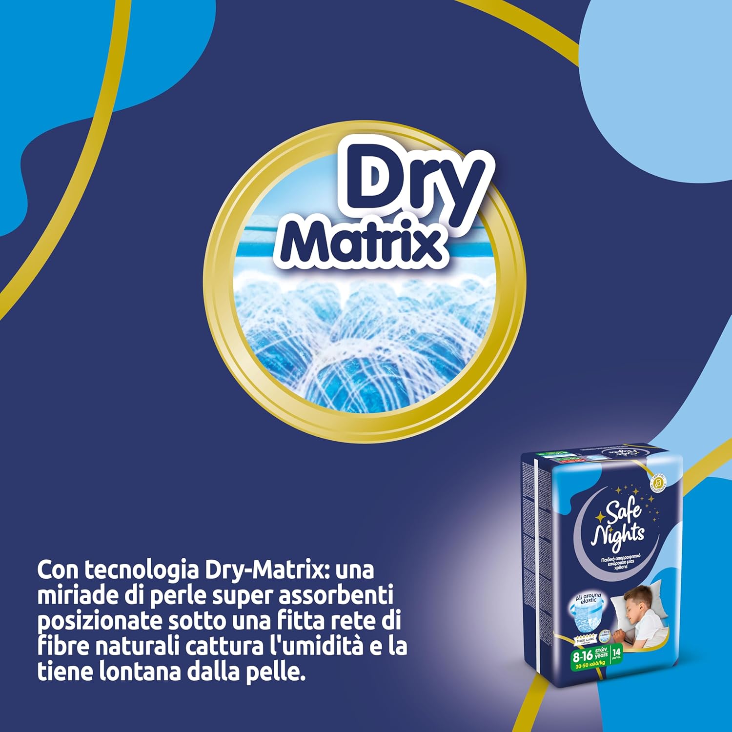 Babylino Safe Nights Boy - Mutandina Assorbente Notte - immagine 3