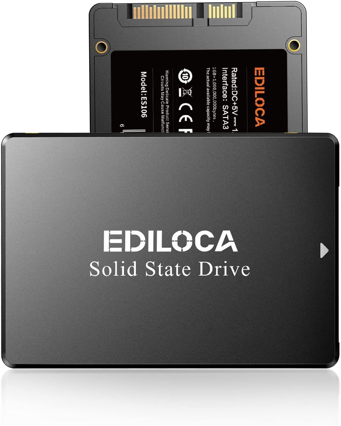 Ediloca ES106 2TB SSD SATA III 6Gb/s 2.5" 3D NAND - immagine 1