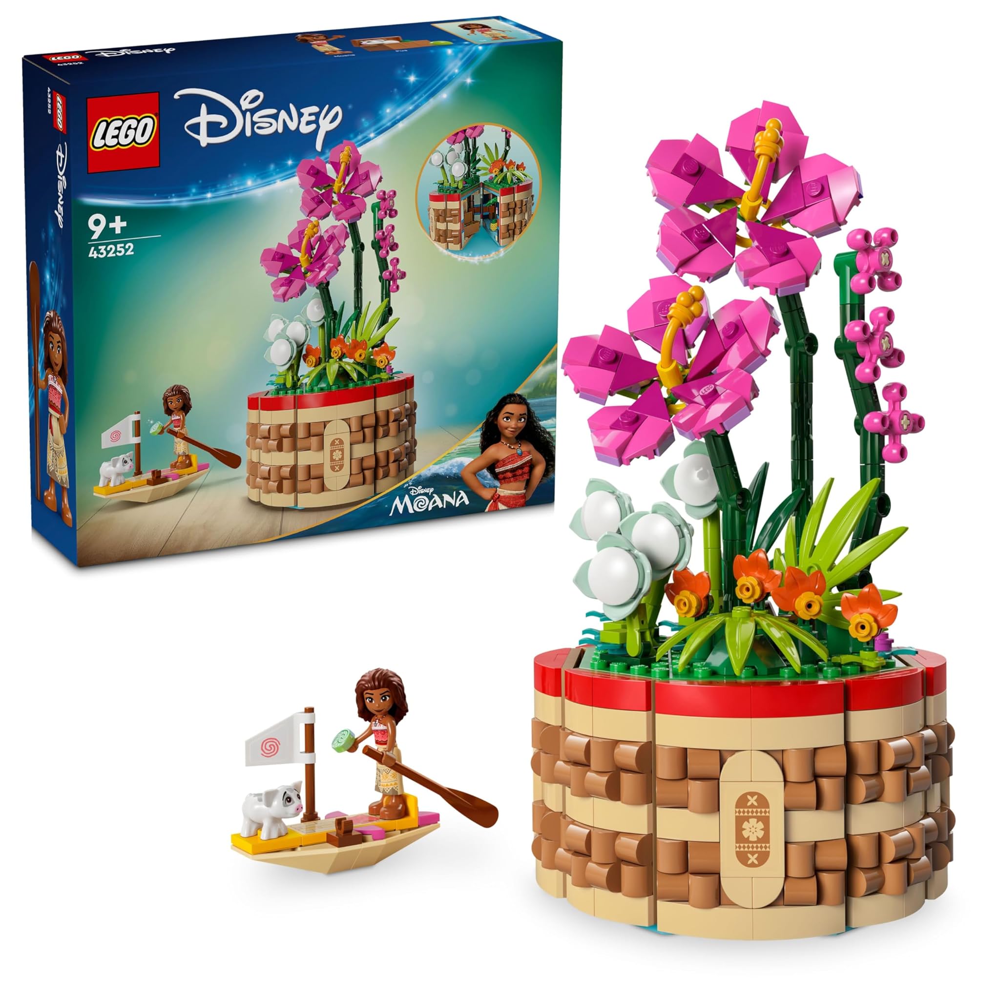 LEGO® Disney 43252 - Vaso da fiori Vaianas