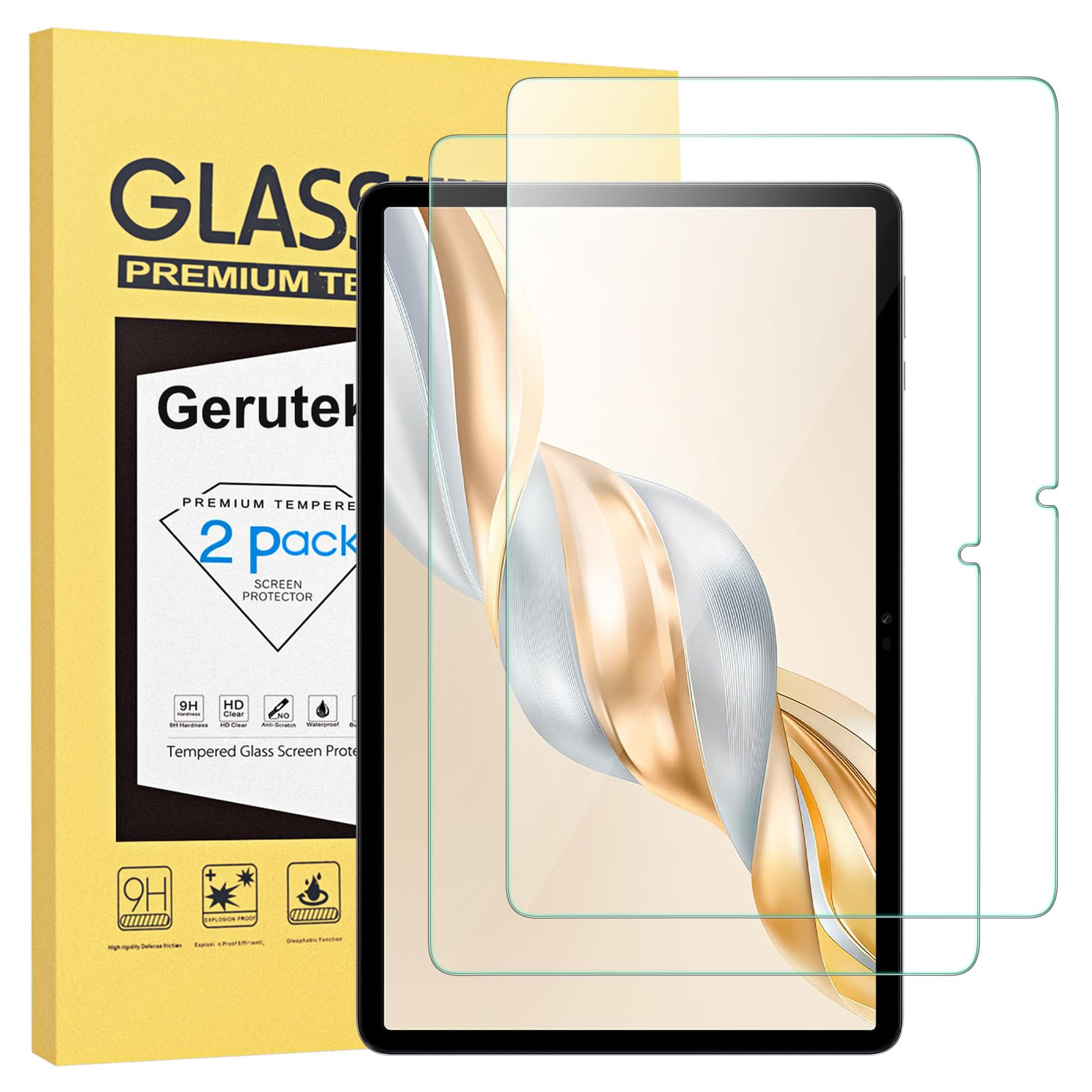 Gerutek 2 Pezzi Pellicola Protettiva per Honor Pad X9A/X9/X8 Pro 11.5"