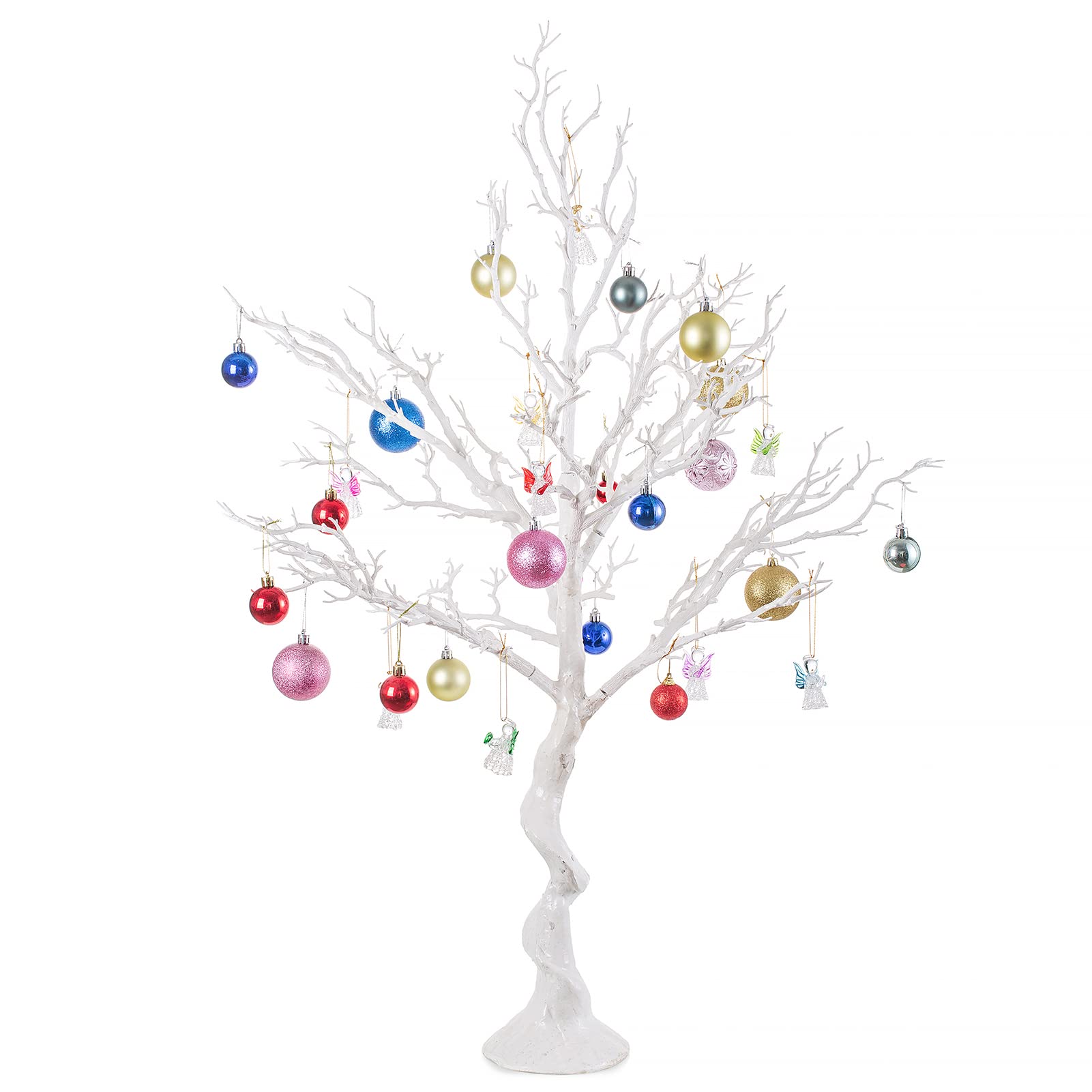 Albero Pasqua Artificiale Bianco 105cm