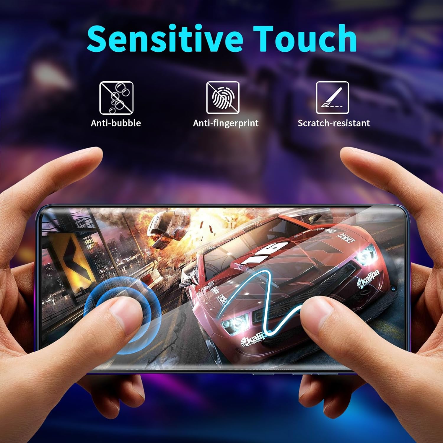 Lutree Vetro Temperato per Motorola Moto Edge 60 - immagine 6