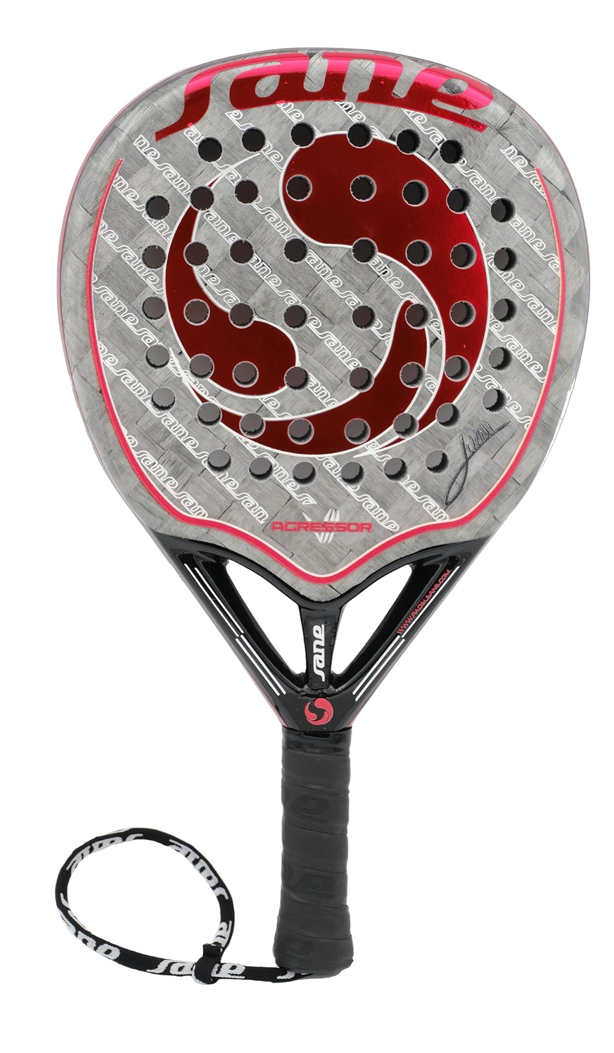 Racchetta da padel Sane AGRESSOR VII Juani Rubini