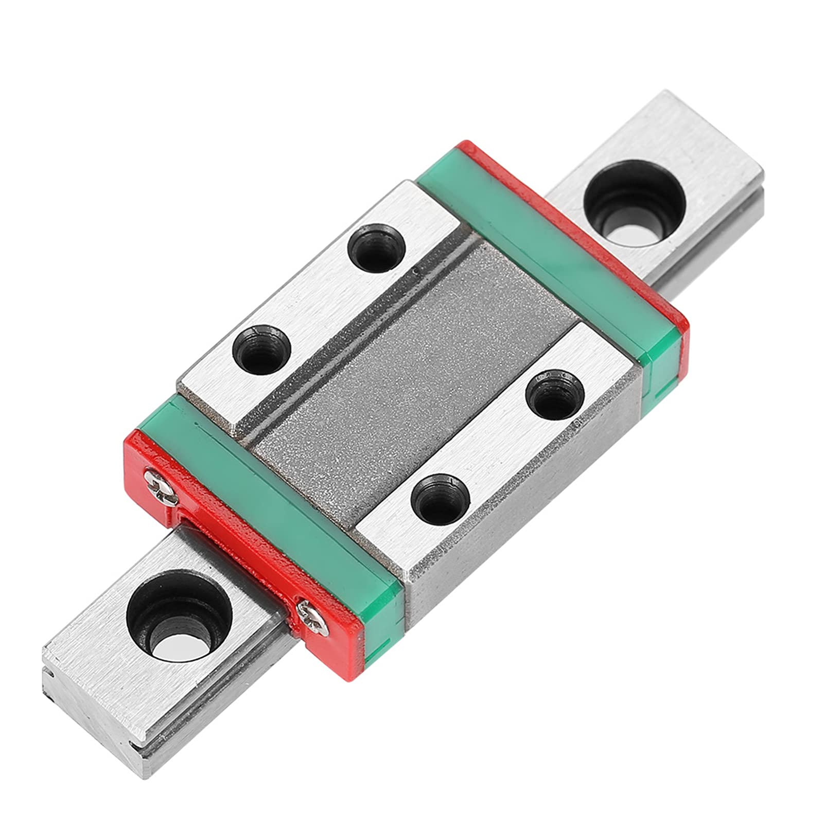 Tyenaza Mini Guida Lineare Scorrevole, Guida di Scorrimento Lineare in Miniatura con Blocco Scorrevole con Cuscinetto Lineare per Bstampante 3D CNC Fai-Da-Te (55mm)