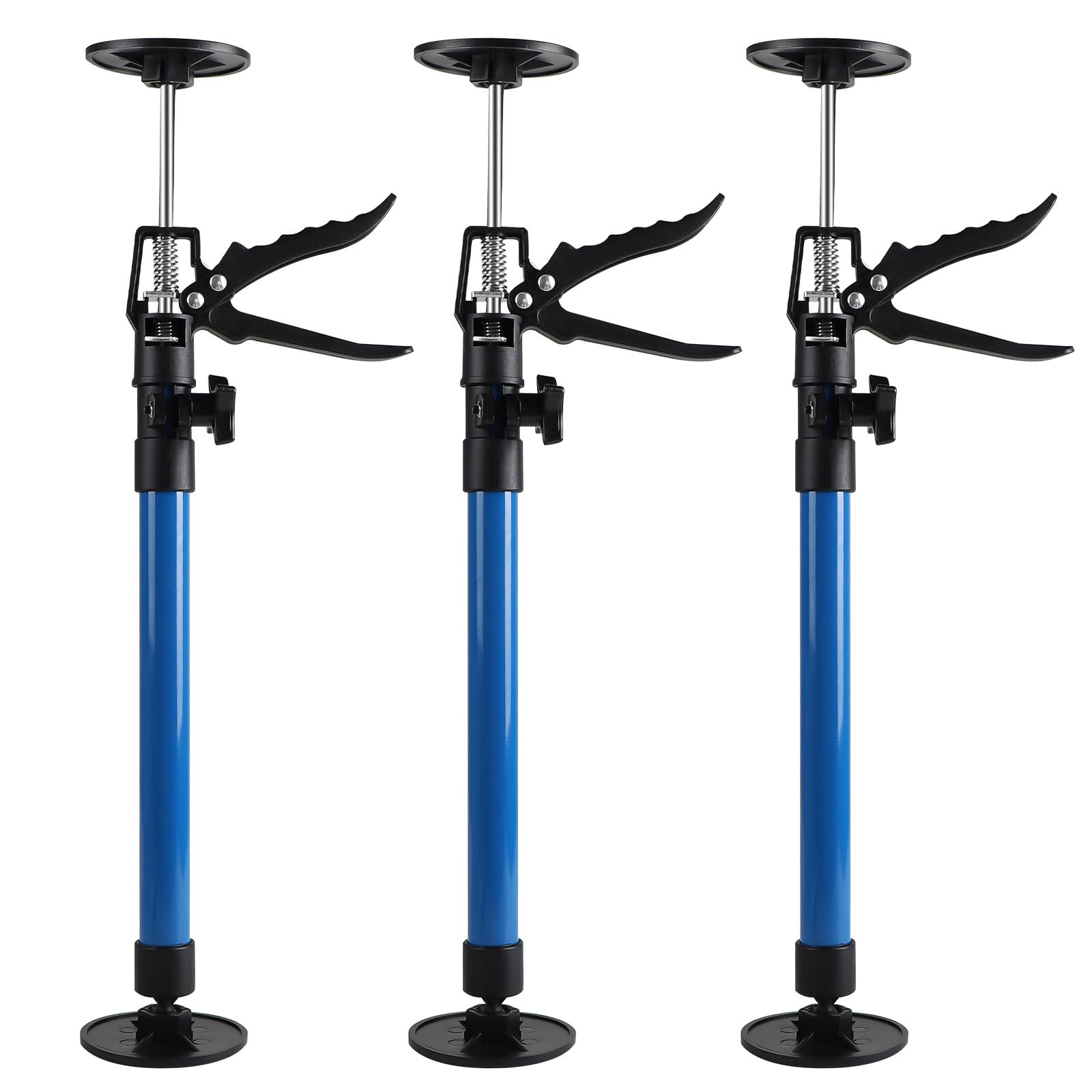 3 Pezzi Puntello Telescopico Regolabile 50-115 cm