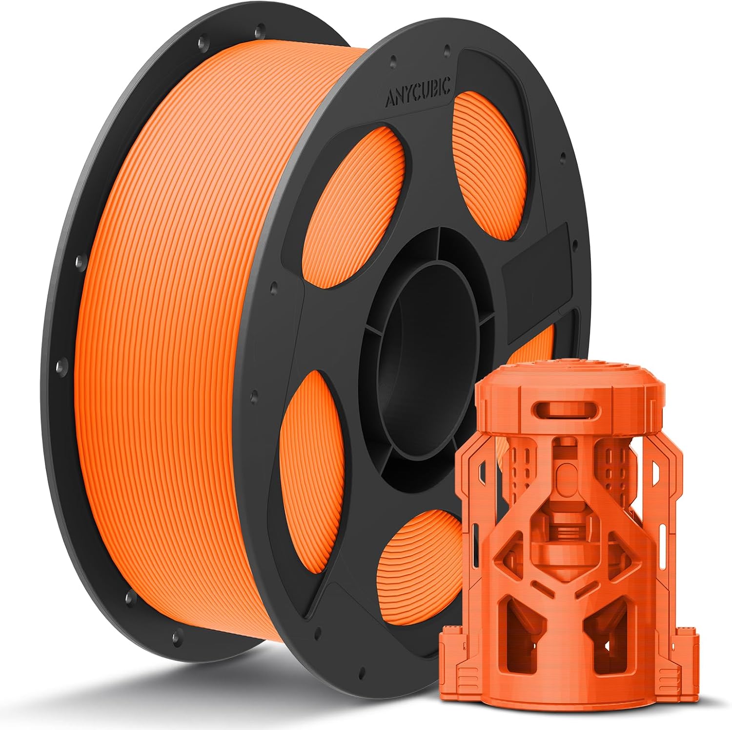 Anycubic PLA+ Filamento 1,75 mm 1KG, Arancio - immagine 1