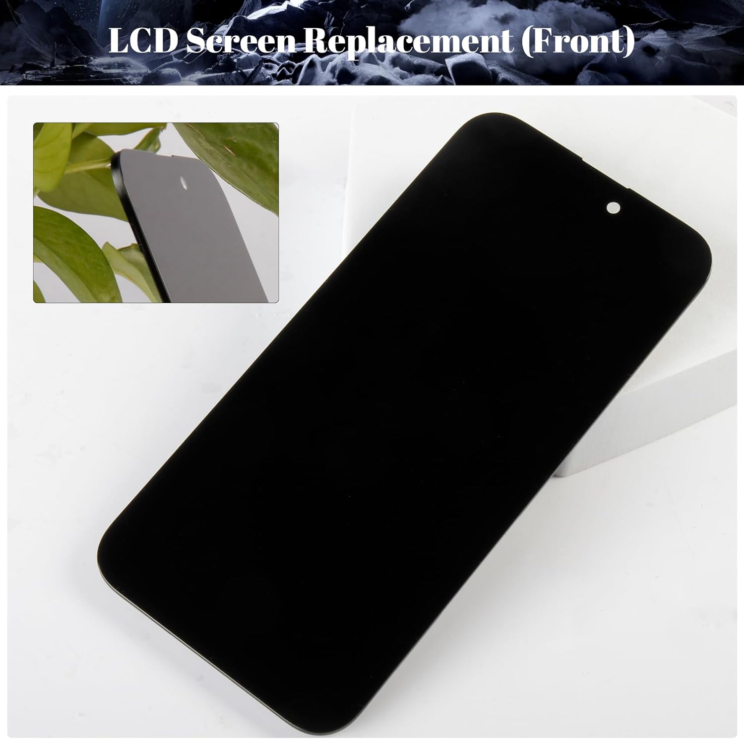 Schermo di Ricambio Incell per iPhone 14 Pro Max, Nero - immagine 6