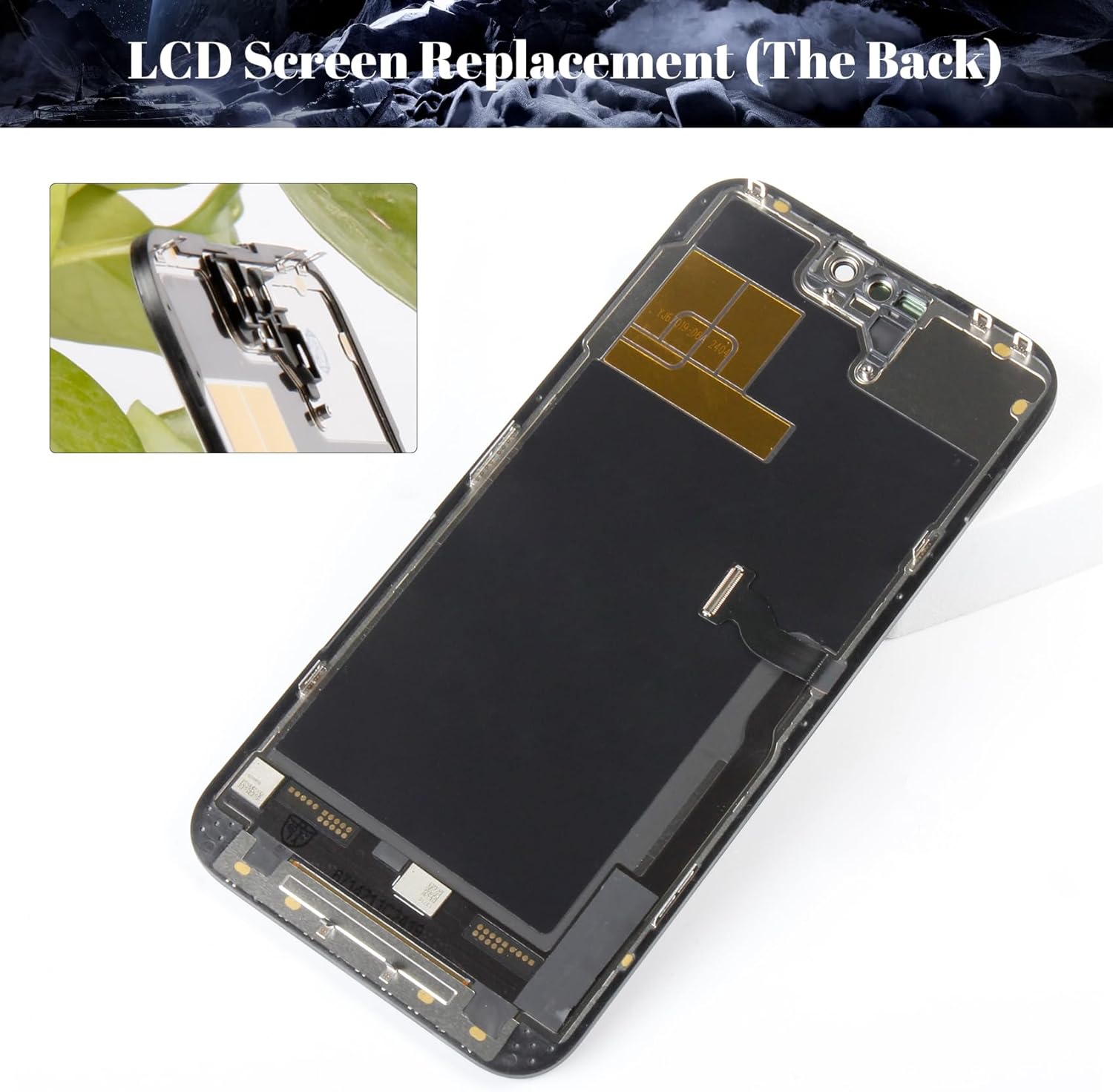 Schermo di Ricambio Incell per iPhone 14 Pro Max, Nero - immagine 7