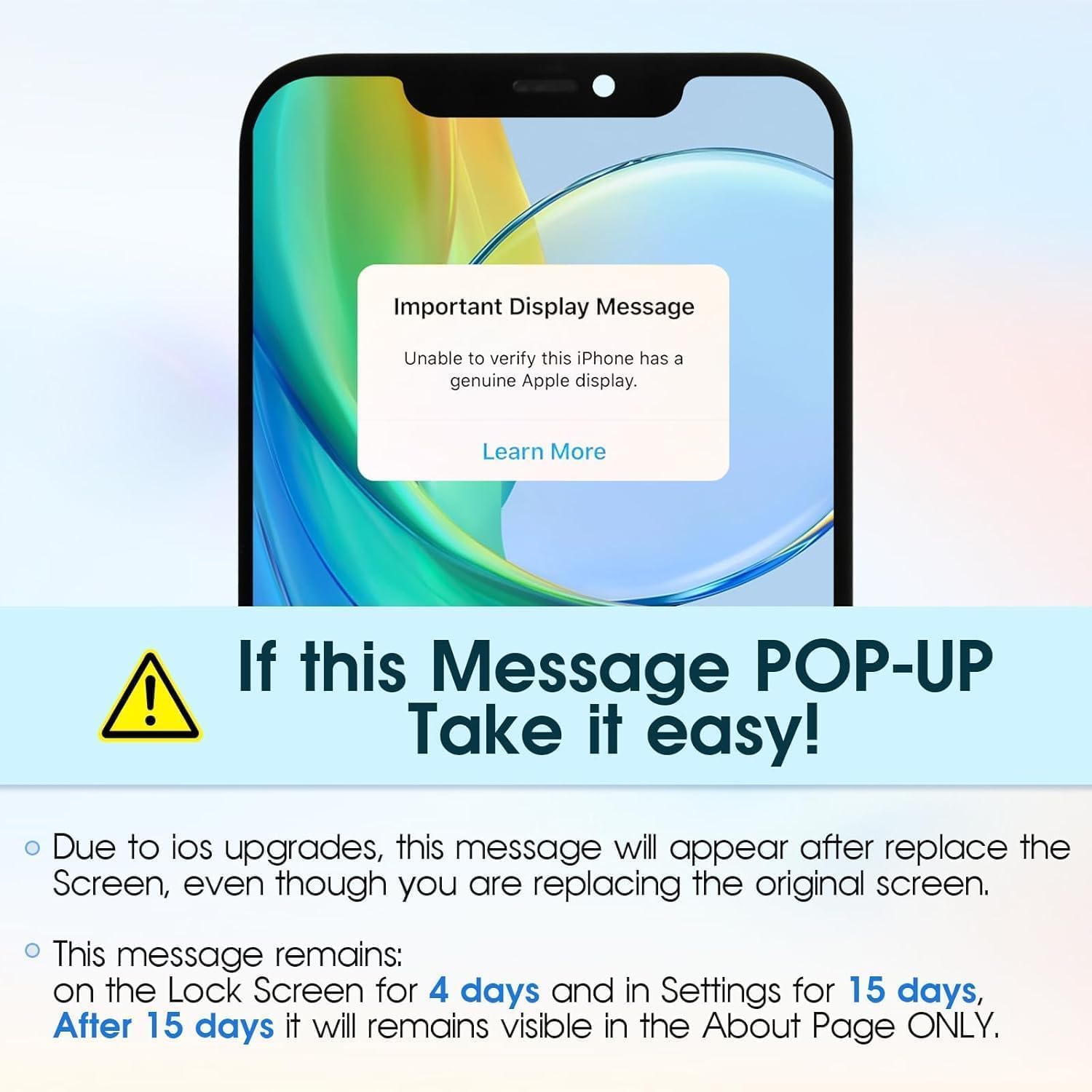 Schermo di Ricambio Incell per iPhone 14 Pro Max, Nero - immagine 8