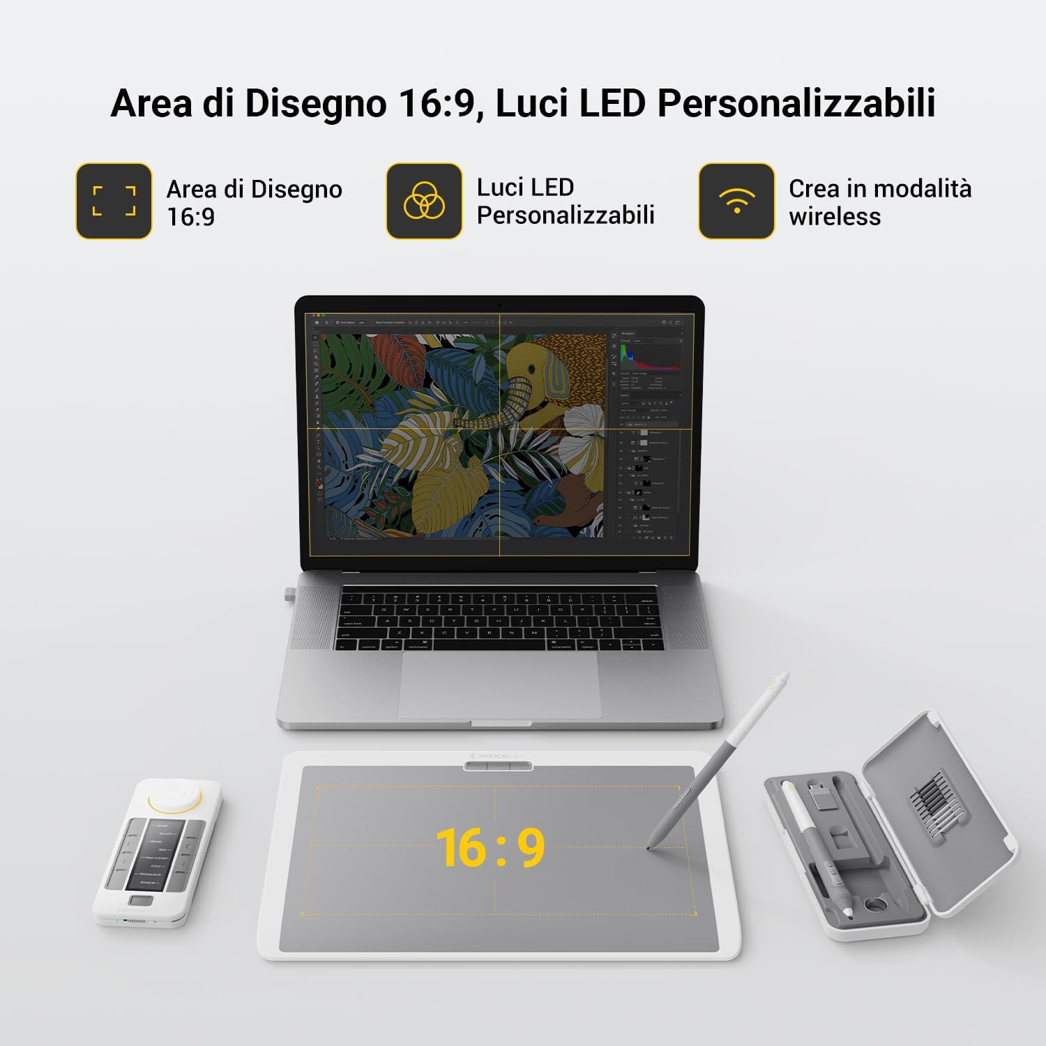 Xencelabs Pen Tablet Medium Bundle SE v2 12 Pollici - immagine 5