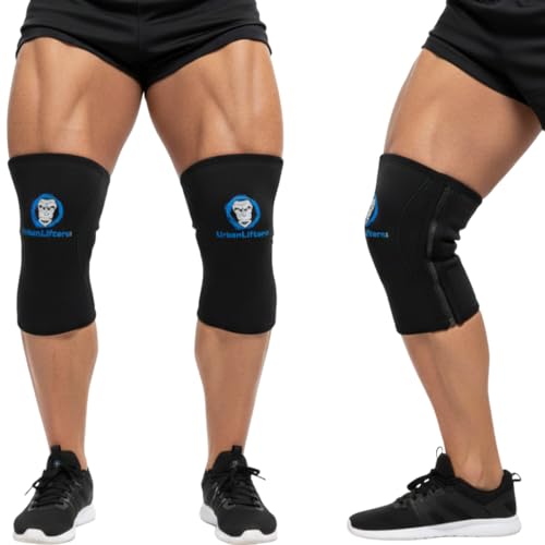 Ginocchiere 7mm con Zip per Hyrox e Hybrid Training