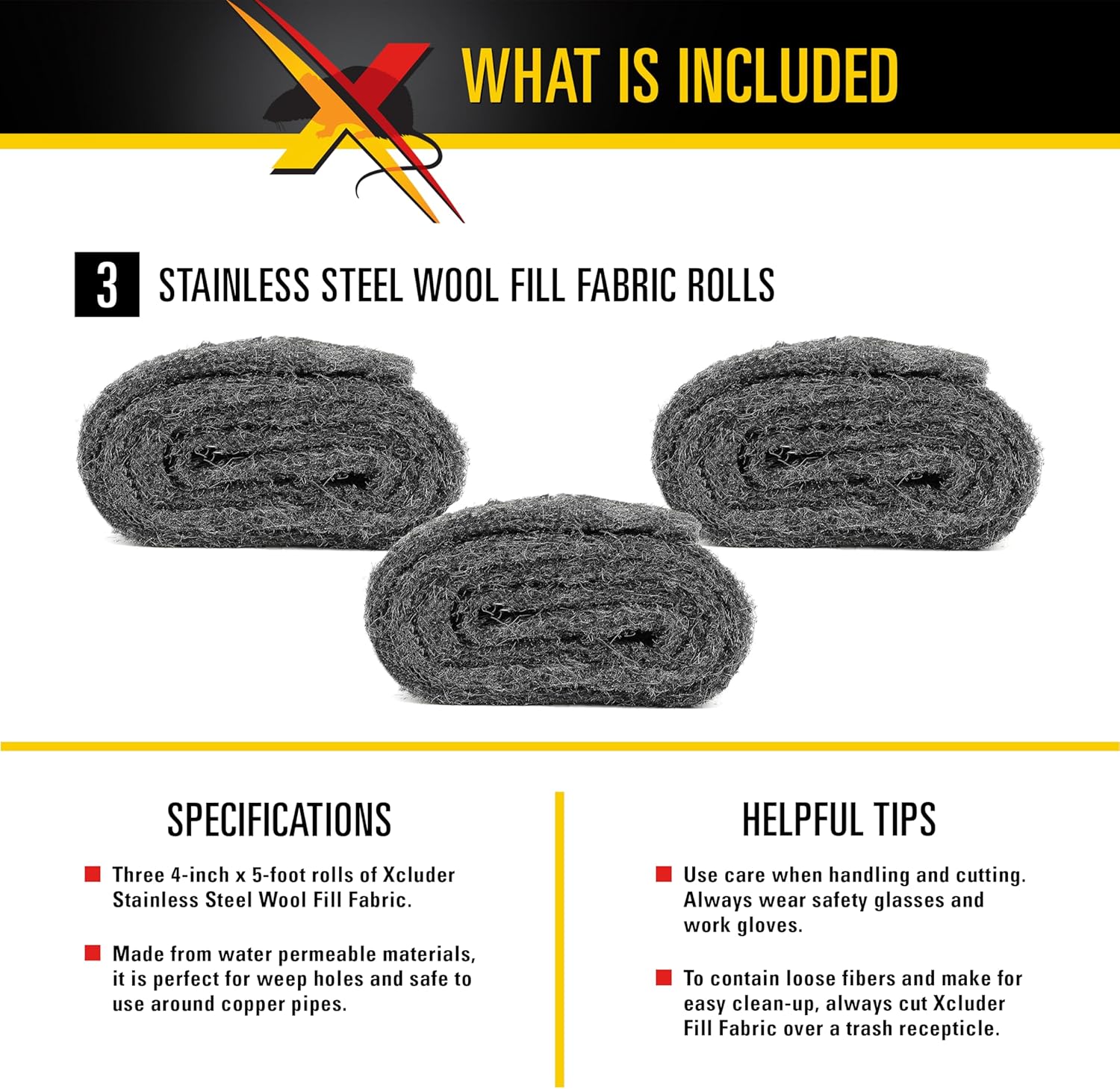 Xcluder - Confezione da 3 rotoli - immagine 4