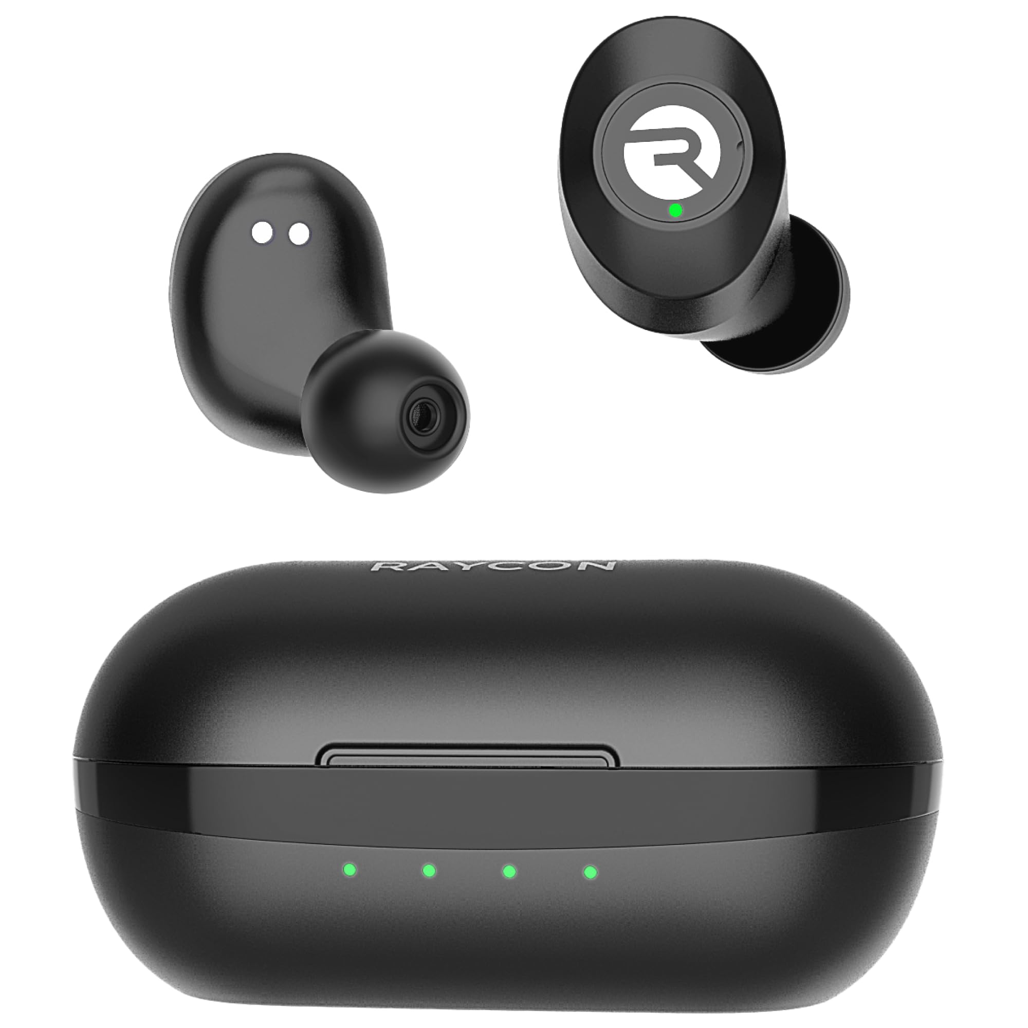 Raycon Auricolari Wireless Bluetooth Everyday, Nero Opaco