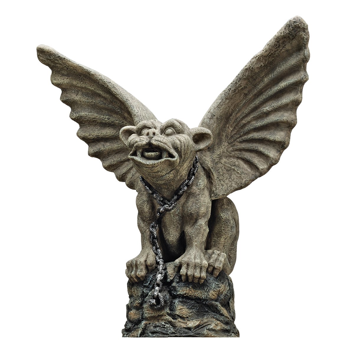Design Toscano Statua Gargoyle Cattedrale Incatenato