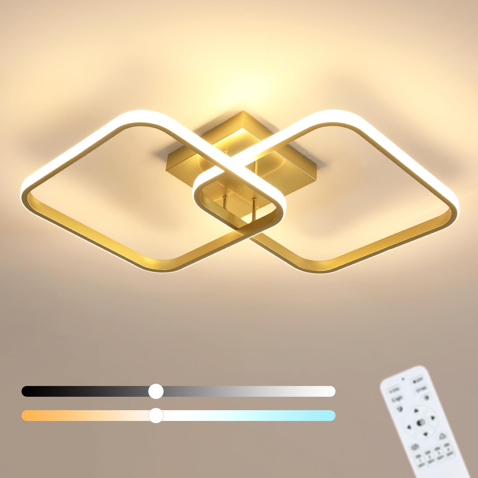 Delipop Plafoniera LED Soffitto Moderna Dimmerabile 50W