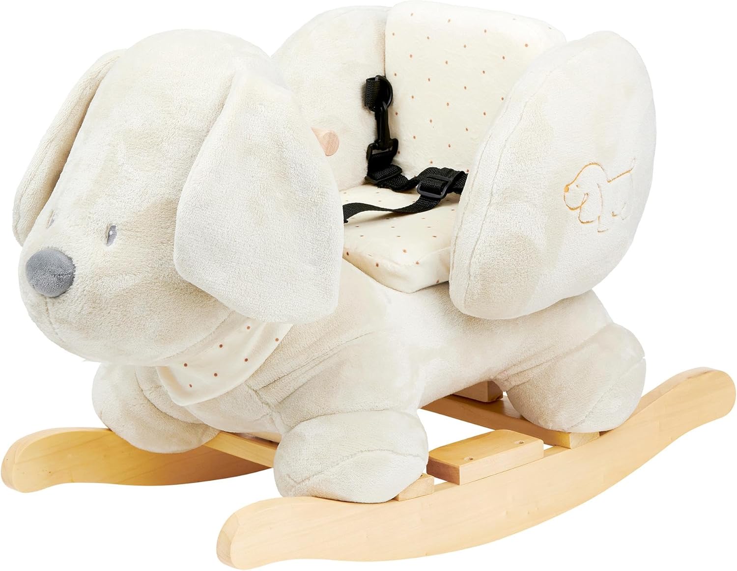 Nattou Dondolo Charlie il Cagnolino, Vaniglia - immagine 1