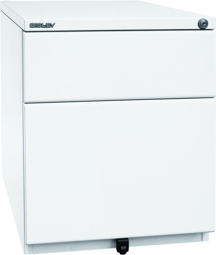 BISLEY OBA - Cassettiera con Rotelle 1 Cassetto HR, Bianco