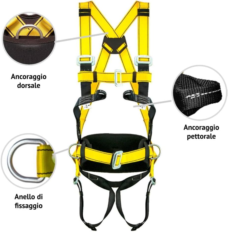PONSA CGPK8 Imbracatura di Sicurezza Anticaduta - immagine 3