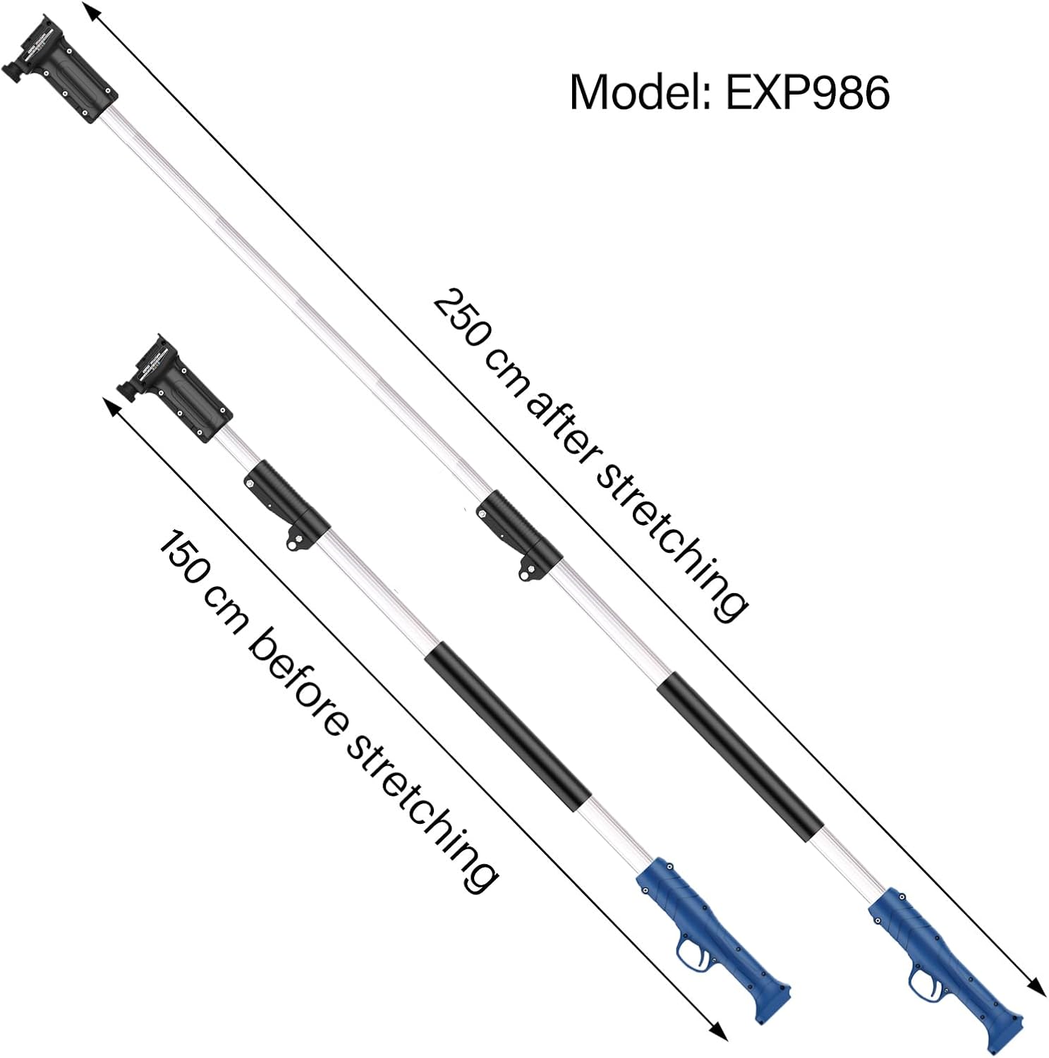 Swansoft Asta Telescopica Max 2,5m - immagine 2