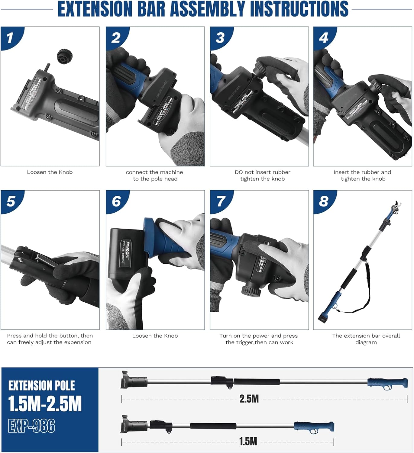 Swansoft Asta Telescopica Max 2,5m - immagine 4