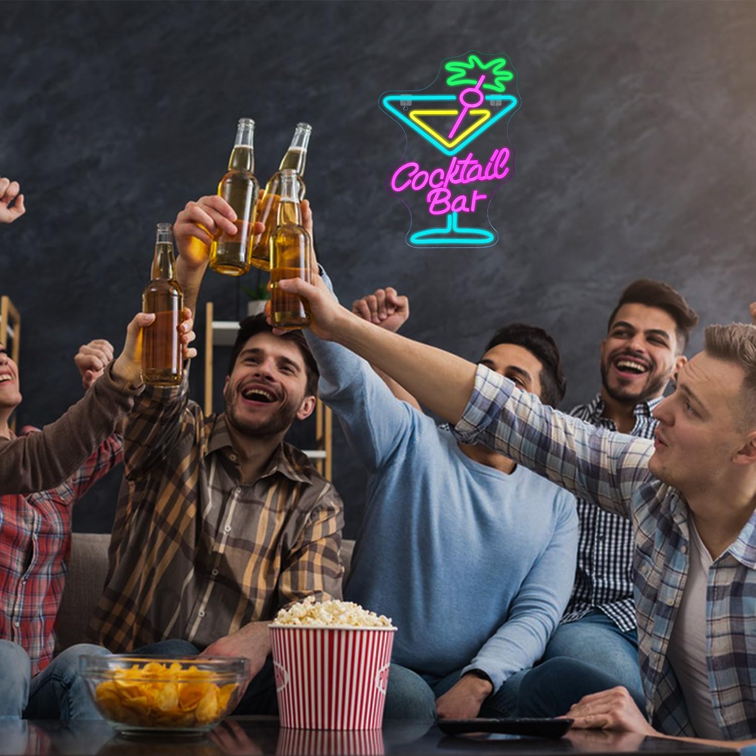 Signship Insegna Neon LED Cocktail Dimmable - immagine 5