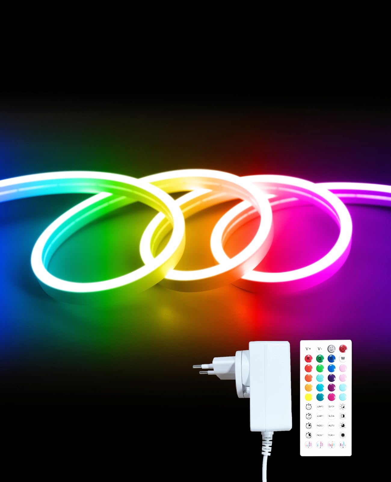 RGB Neon Nastro Led 15m Striscia Led Esterno
