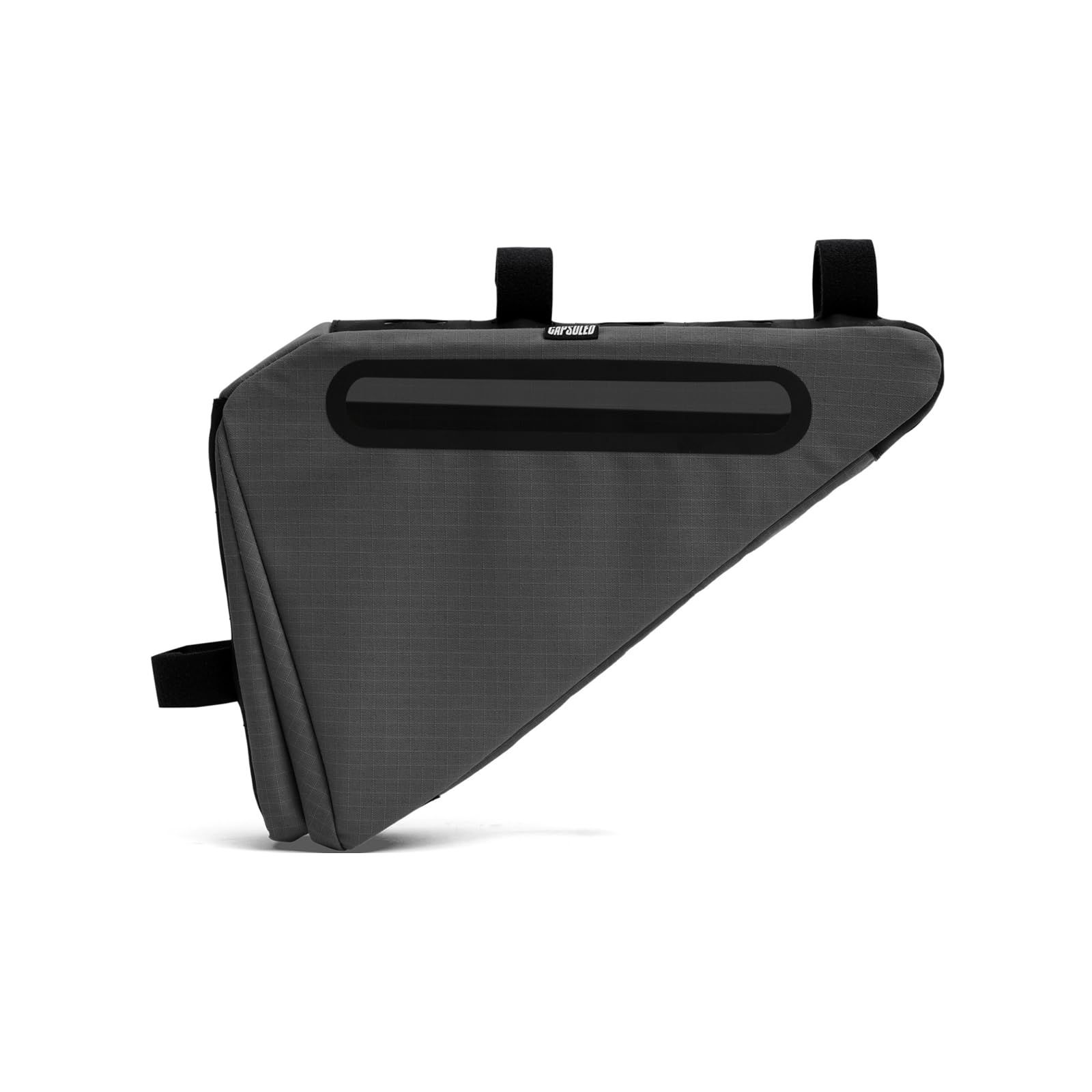 Borsa triangolare, grigio scuro, taglia unica