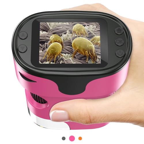 Microscopio Portatile 1000X 4K per Bambini - immagine 1