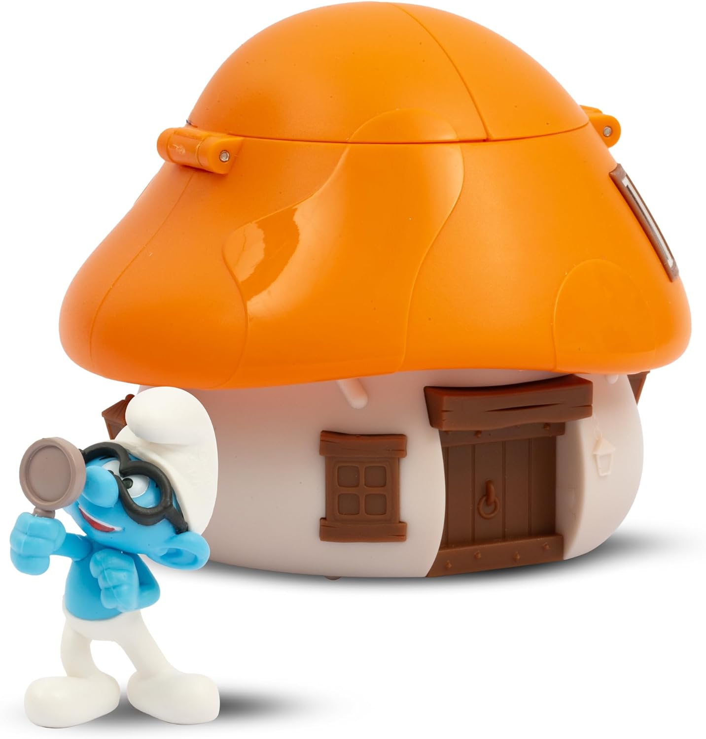 Giochi Preziosi I Puffi - Puffo Quattrocchi e Casetta - immagine 1