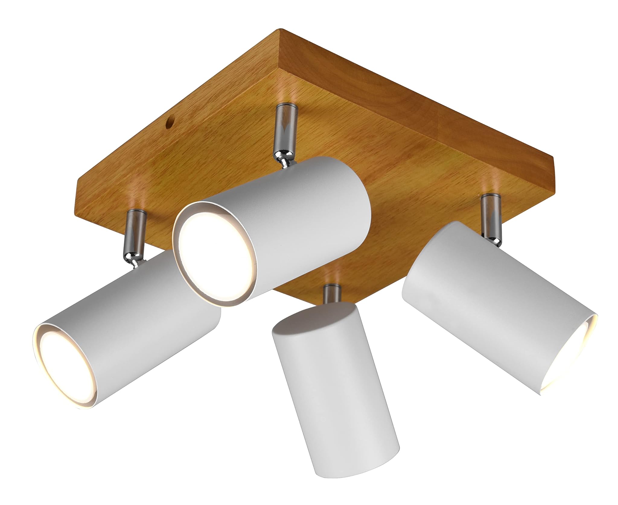 TRIO Faretto Marley 4xGU10, Metallo Bianco Opaco