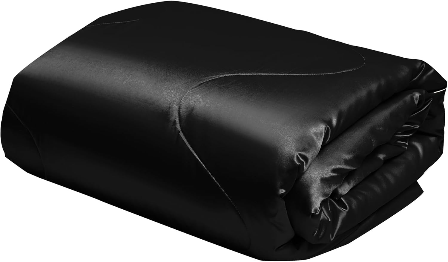 Yasmeng Piumone in Raso Nero 200x200 cm