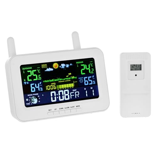 Aoresac Stazione Meteo Radio con Sensore Esterno