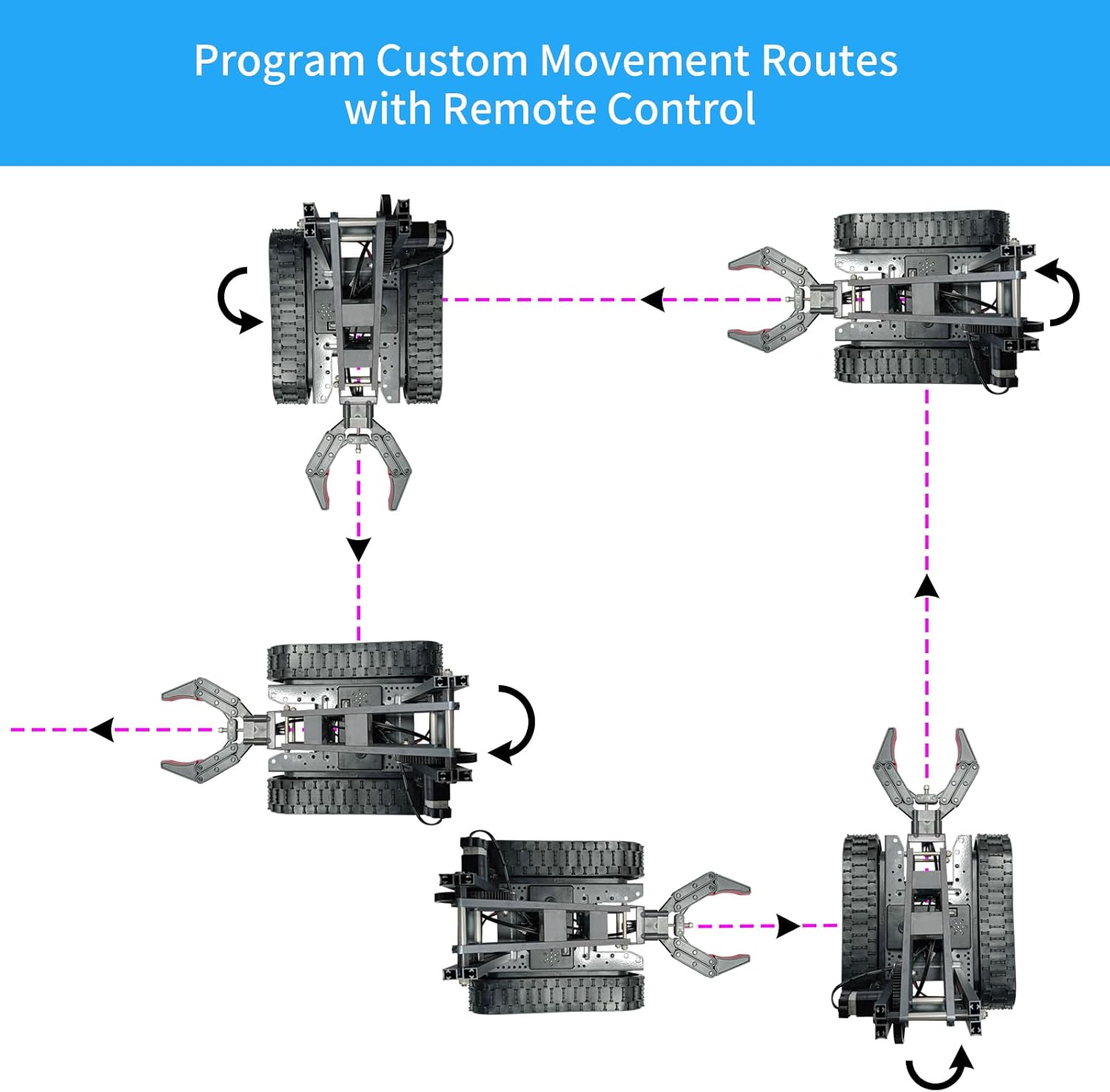 Robot Braccio Robotico STEM per Bambini con Programmazione - immagine 4