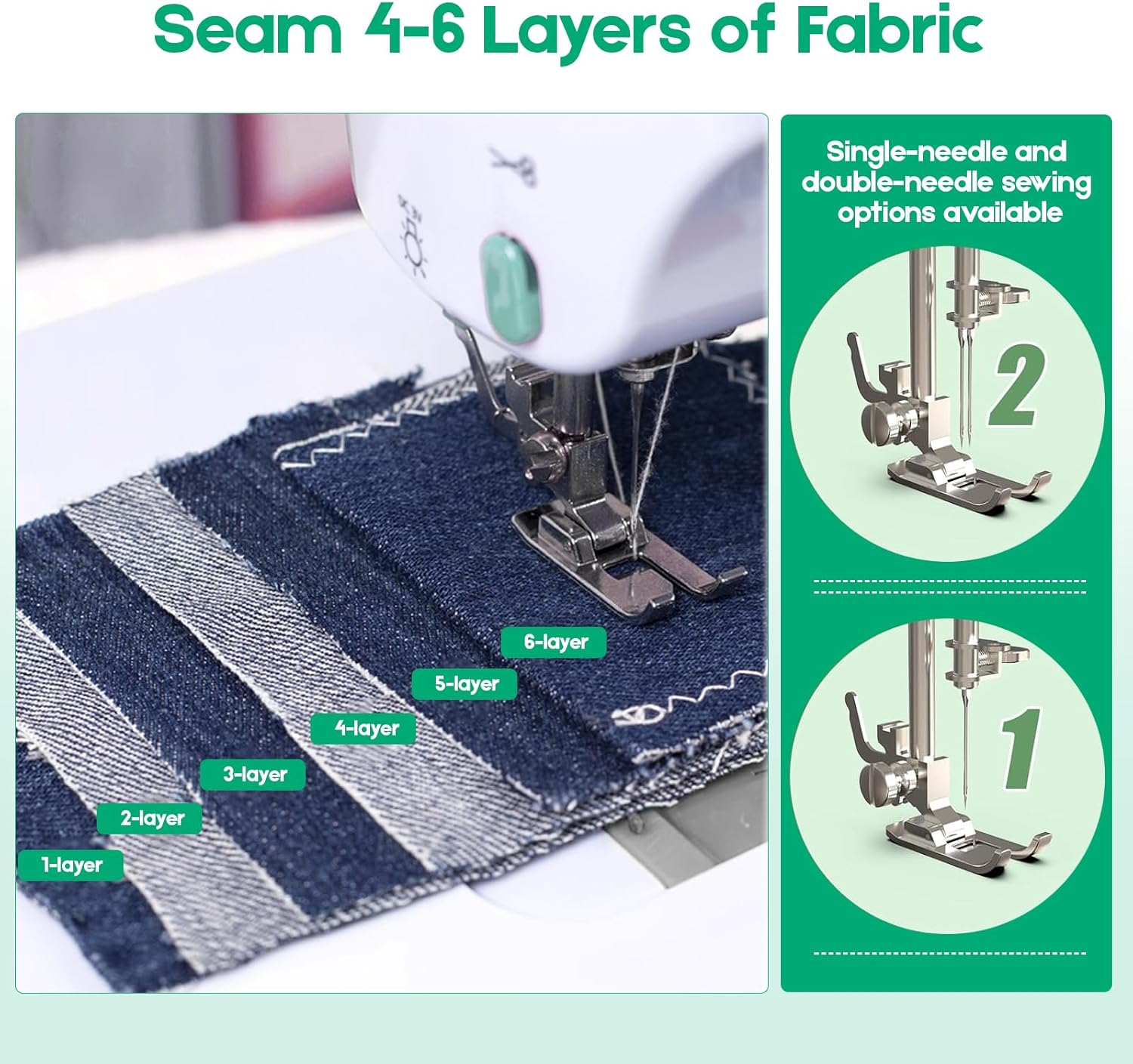 Macchina per Cucire Automatica Portatile 12 Punti - immagine 5