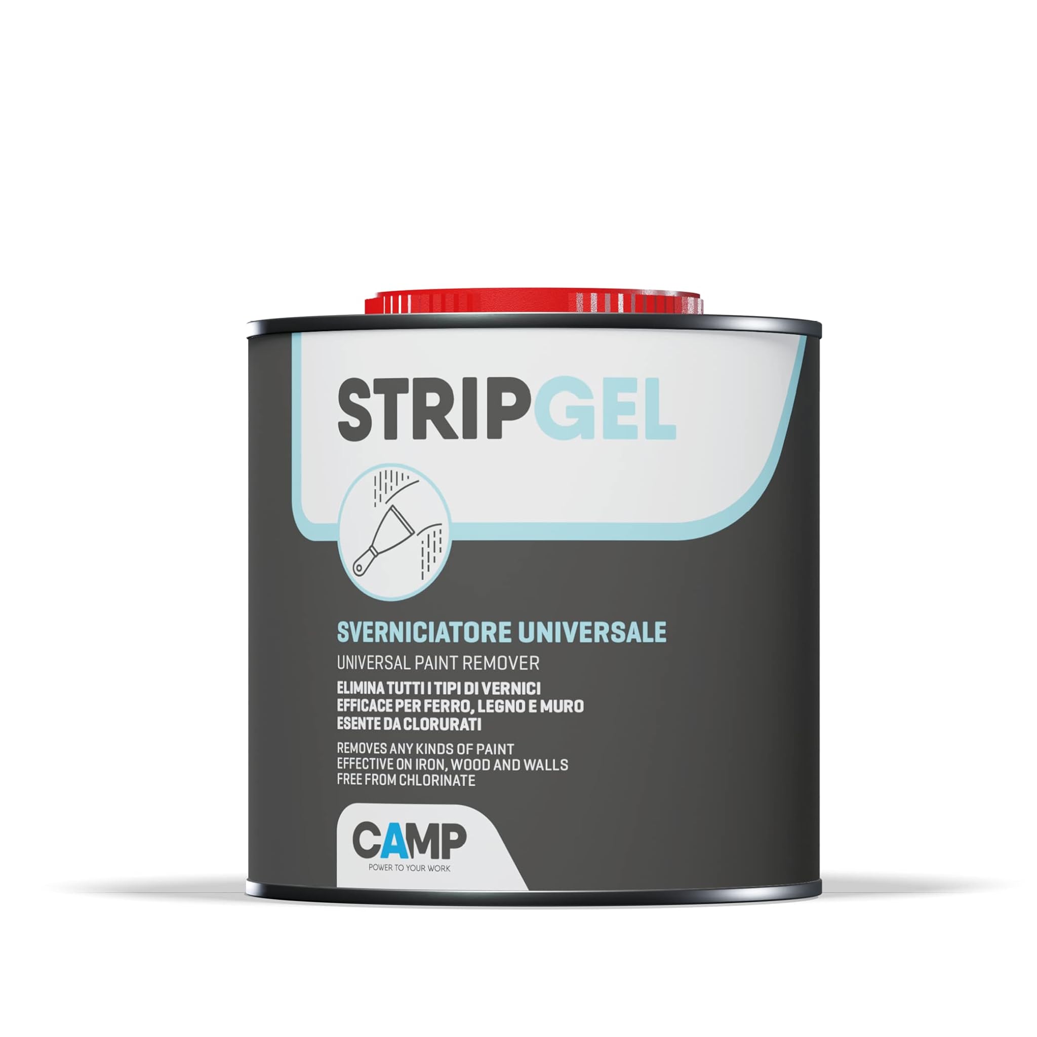 Camp Stripgel - Sverniciatore per Legno e Metallo 1L