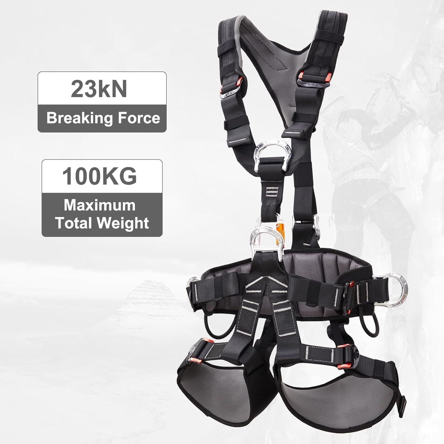 SOB Imbracatura Integrale Arrampicata Certificata CE - immagine 4