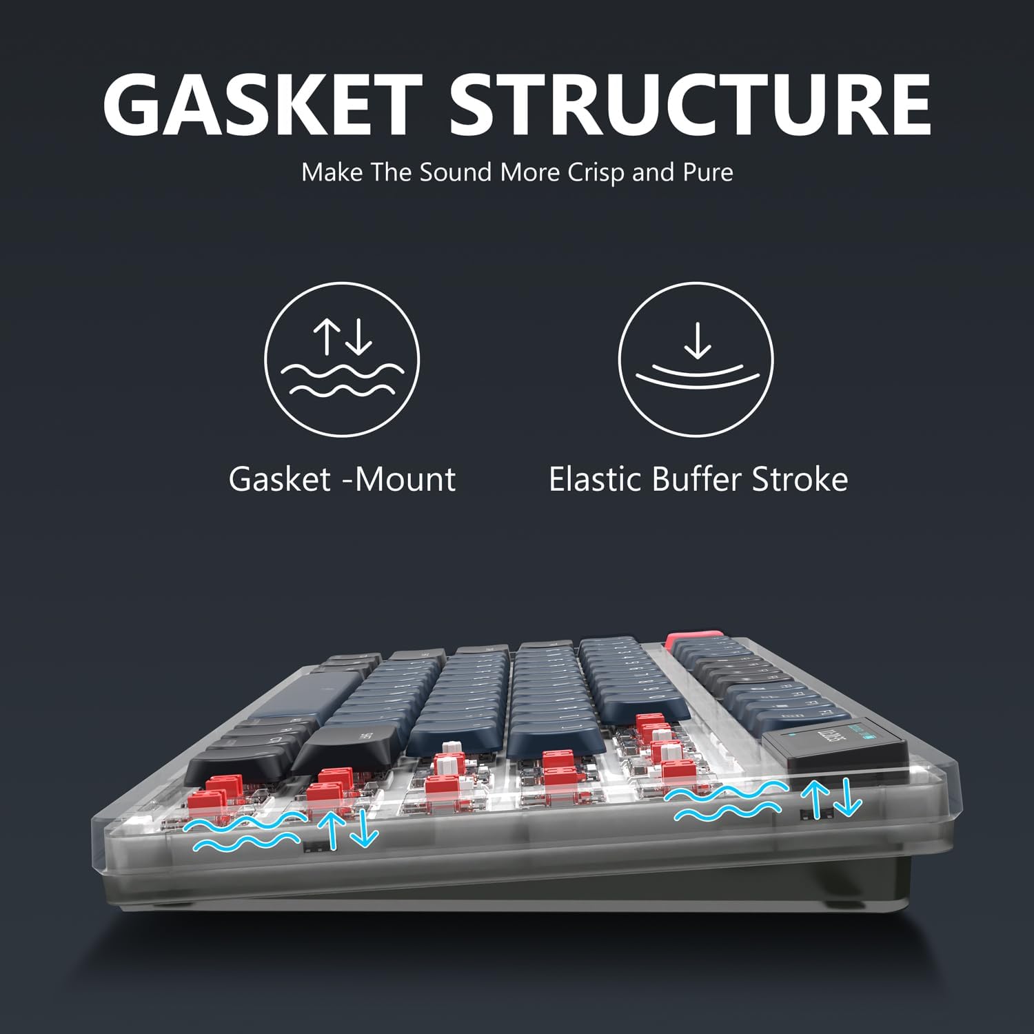 Attack Shark AK832PRO Tastiera Meccanica 75% TKL RGB - immagine 6