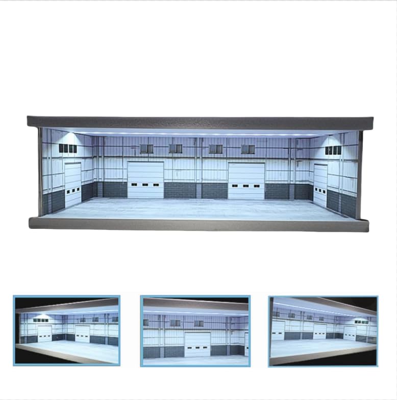 NUEIOVRW 1:43 Diorama Parcheggio Modello MJ-02